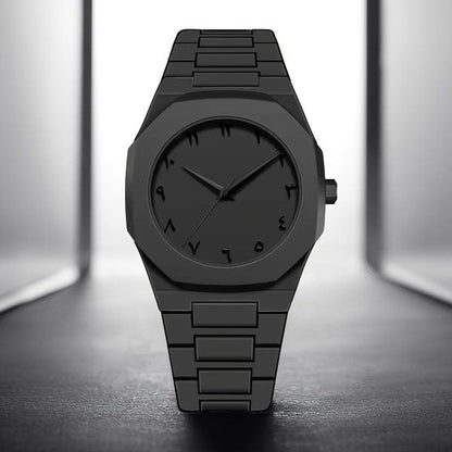 Full Black Aura Quartz Watch